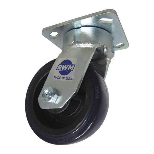Kngpnls Plate Cstr, Swvl, Poly, 5