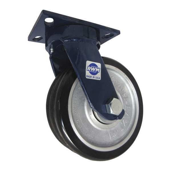 Kngpnlss Swvl Plt Cstr, Polyurthn, 3850 lb