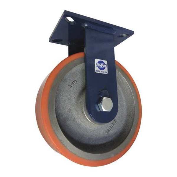 Plate Caster, Rgd, Polyurthn, 10
