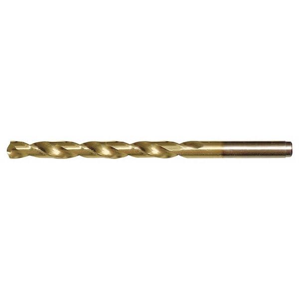 135Â° Heavy-Duty Cobalt Jobber Length Drill Chicago-Latrobe 550ASP-TN TiN HSS-CO 5%-M35 RHS/RHC 13/64