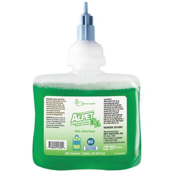 1250 ml Foam Hand Soap Cartridge, 6 PK