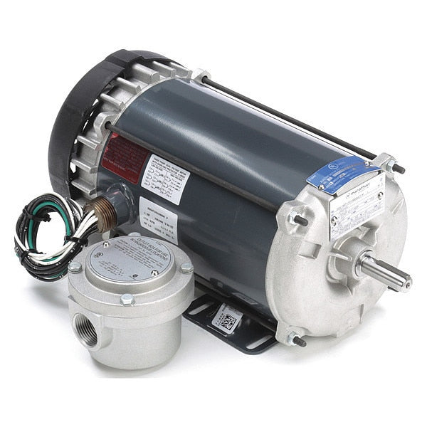 Hazardous Location Motor, 1 HP, 3.3/1.6A