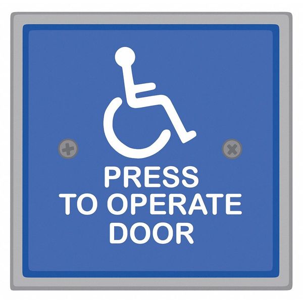 Handicap Door Access Switch, Push Button