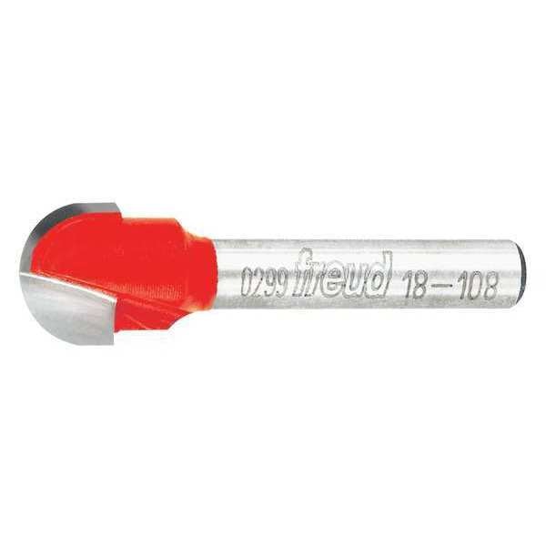 Round Nose Router Bit, 1/2