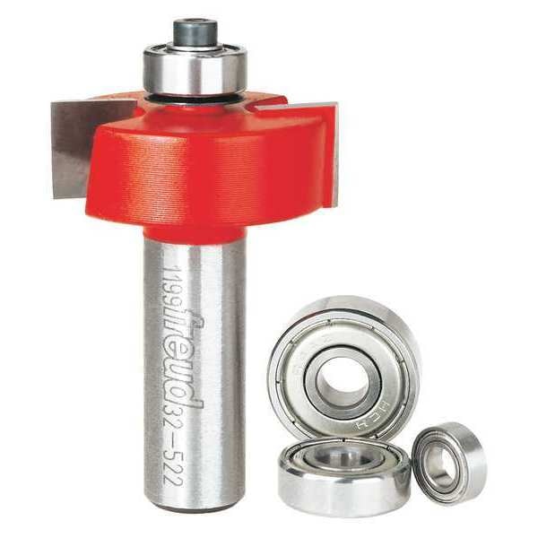 Rabbeting Router Bit, 1/2 Cutting L In.