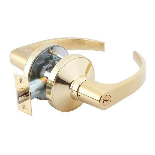 Door Lever Lockset, BSN Curved Style