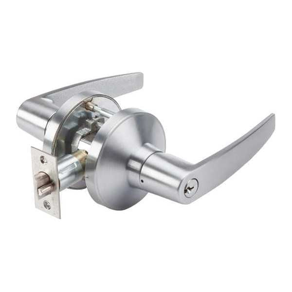 Door Lever Lockset, MIA Straight Style