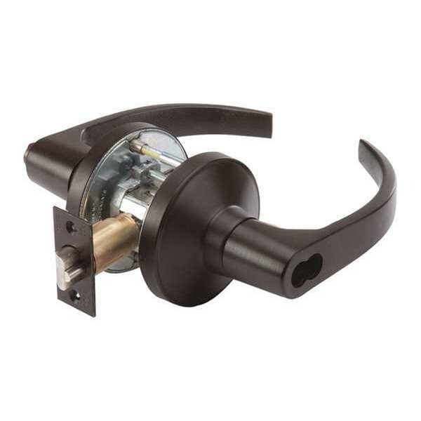 Door Lever Lockset, BSN Curved Style