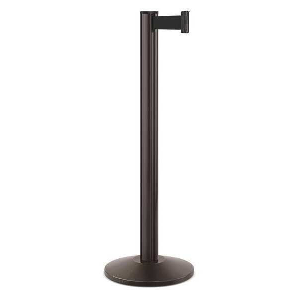 Barrier Post, Steel, Statuary Bronze