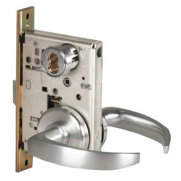 Mortise Cylinder, Rubbed Bronze, 6/7 Pins