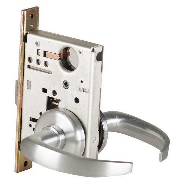 Mortise Lockset, 45H, Left Hand, Mech.