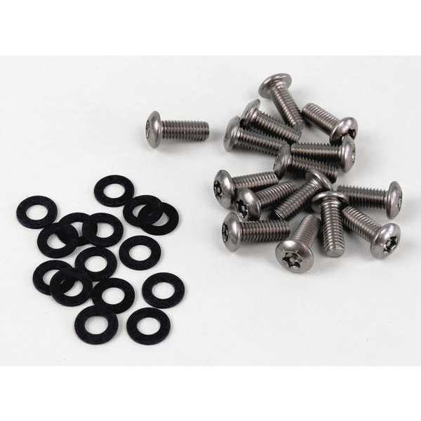 Security Screws, Black, Steel
