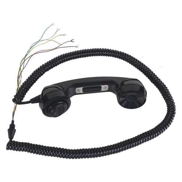 Handset Kit, Black, Plastic