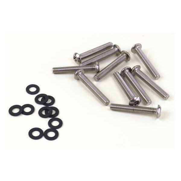 Security Screws, Black, Steel