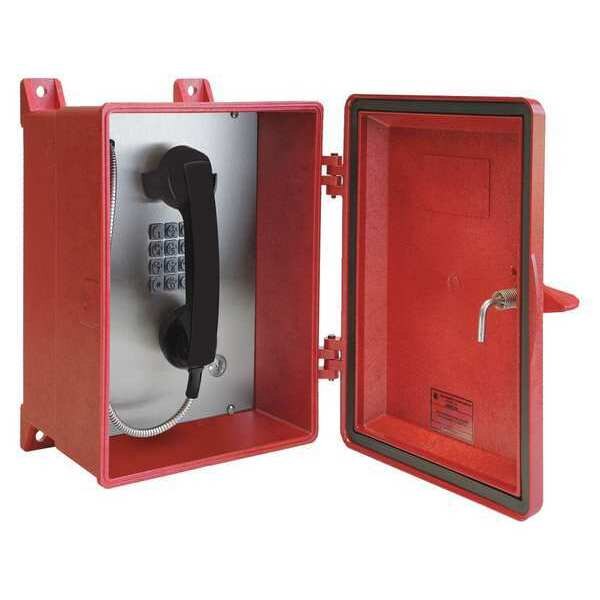 Telephone, Analog, Red, Surface Mount