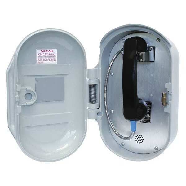 Autodial Telephone, Analog, Gray