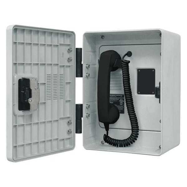 Autodial Telephone, Analog, Gray