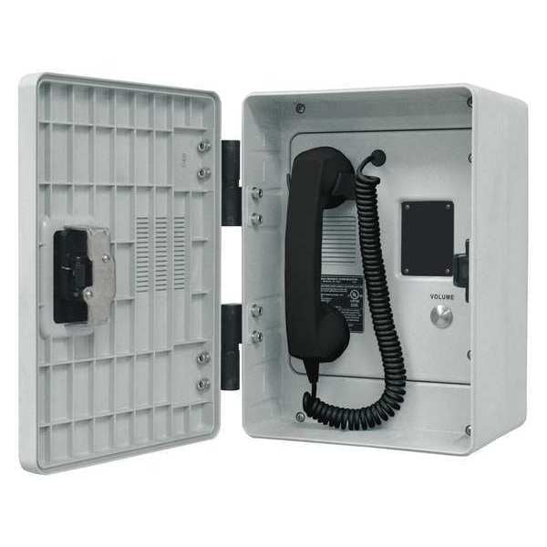 Autodial Telephone, Analog, Gray