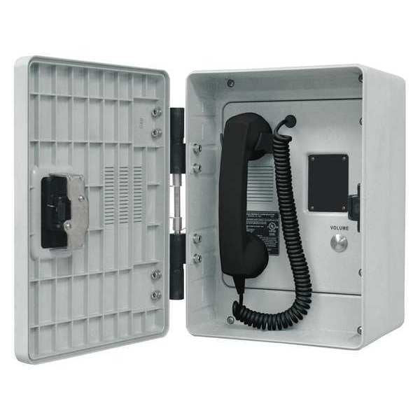 Autodial Telephone, Analog, Gray