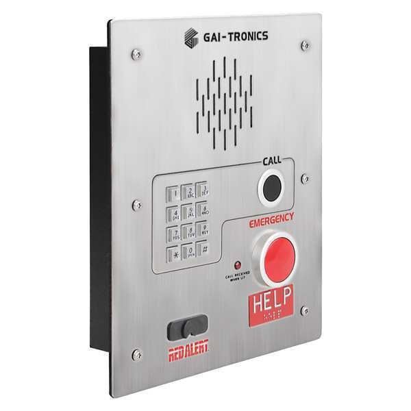 Emergency Telephone, Analog, Silver