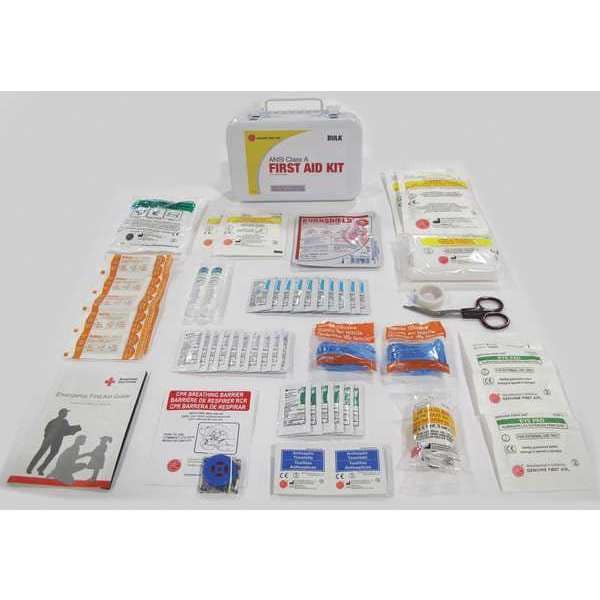 First Aid Kit, Metal, 10 Person