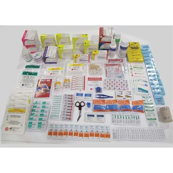 First Aid Kit Refill, Cardboard, 200 Person