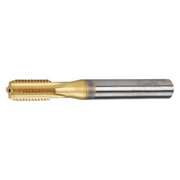 Straight Flute Hand Tap , M10-1.50 , Bottoming , 4 Flutes, UNC