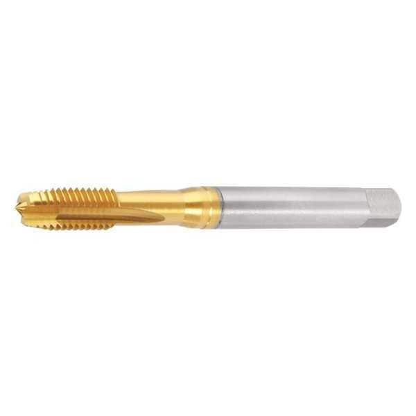 Spiral Point Tap, M16-2, Plug, Metric Coarse, 4 Flutes, TiN