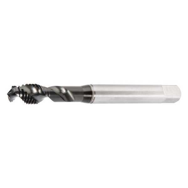 Spiral Flute Tap, M5-0.80, Semi-Bottoming, 2 Flutes, Metric Fine