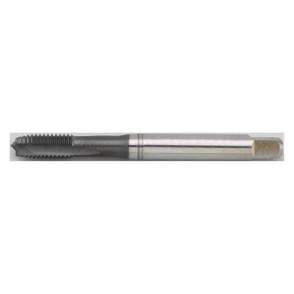 Spiral Point Tap, M10-1.5, Plug, Metric Coarse, 3 Flutes, TiN/DLC