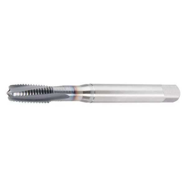Spiral Flute Tap, M14-2.00, Plug, Metric Fine, 3 Flutes, TiCN
