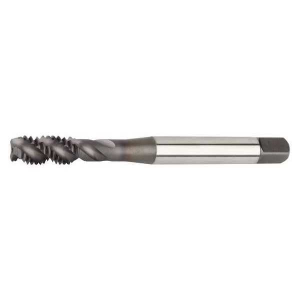 Spiral Flute Tap, M10-1.50, Semi-Bottoming, Metric Fine, 3 Flutes