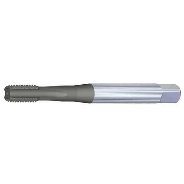 Straight Flute Hand Tap , M8-1.25 , Bottoming , 4 Flutes, UNF