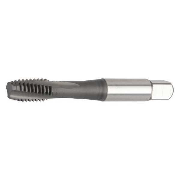 Spiral Flute Tap, M12-1.75, Semi-Bottoming, UNC, 3 Flutes, TiN+CrC/C