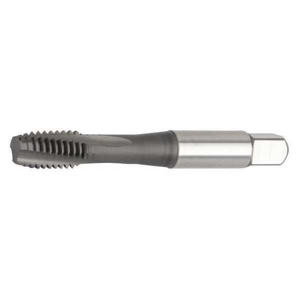 Spiral Flute Tap, M6-1.00, Semi-Bottoming, Metric Coarse, 3 Flutes