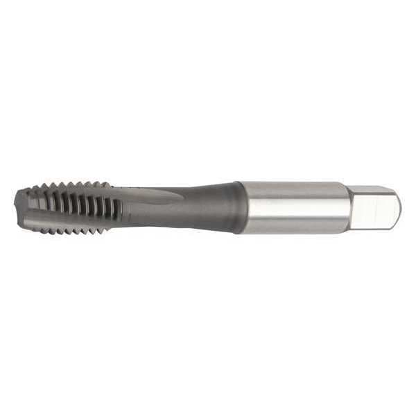 Spiral Flute Tap, M6-1.00, Semi-Bottoming, Metric Coarse, 3 Flutes