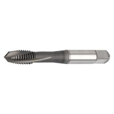 Spiral Flute Tap, M3-0.50, Plug, Metric Coarse, 3 Flutes, Nitride