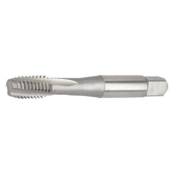 Spiral Flute Tap, #4-40, Semi-Bottoming, Metric Fine, 3 Flutes