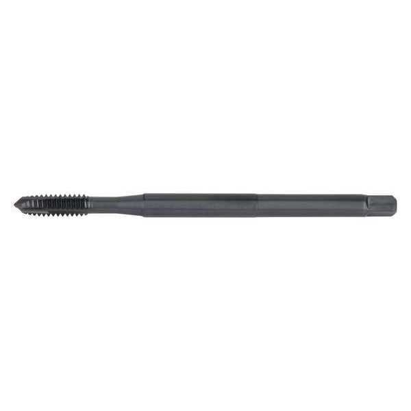 Spiral Point Tap, #10-24, Plug, UNC, 2 Flutes, Oxide