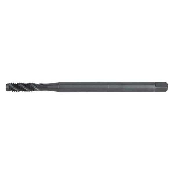 Spiral Flute Tap, #4-40, Semi-Bottoming, 2 Flutes, UNC