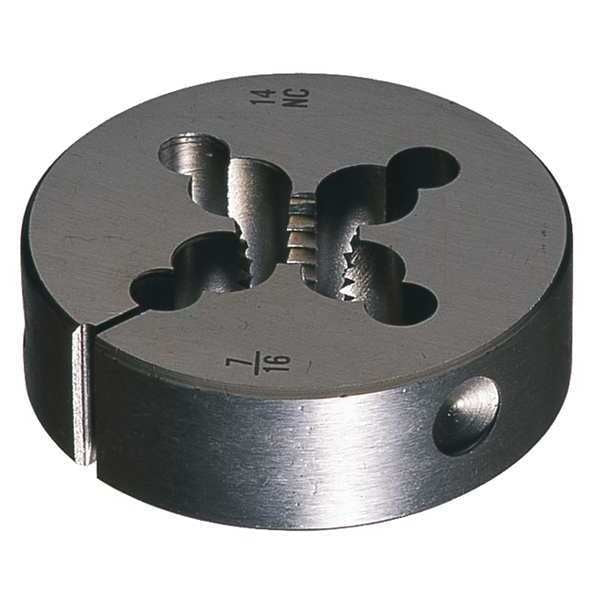 Carbon Round Die 383 Greenfield Threading 1-1/2 In Outside Diameter 1/8-27NPT