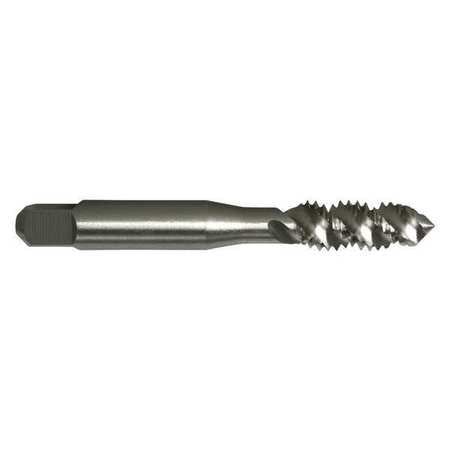 Spiral Flute Tap, M10-1.50, Plug, Metric Coarse, 3 Flutes, Bright