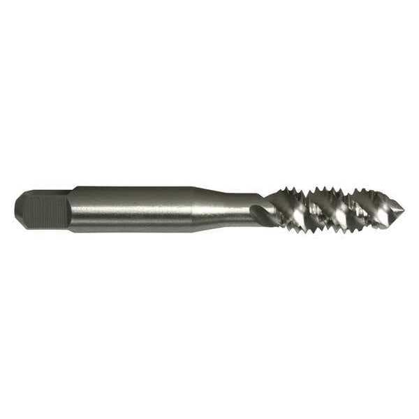 Spiral Flute Tap, M4-0.70, Bottoming, Metric Fine, 3 Flutes, Bright