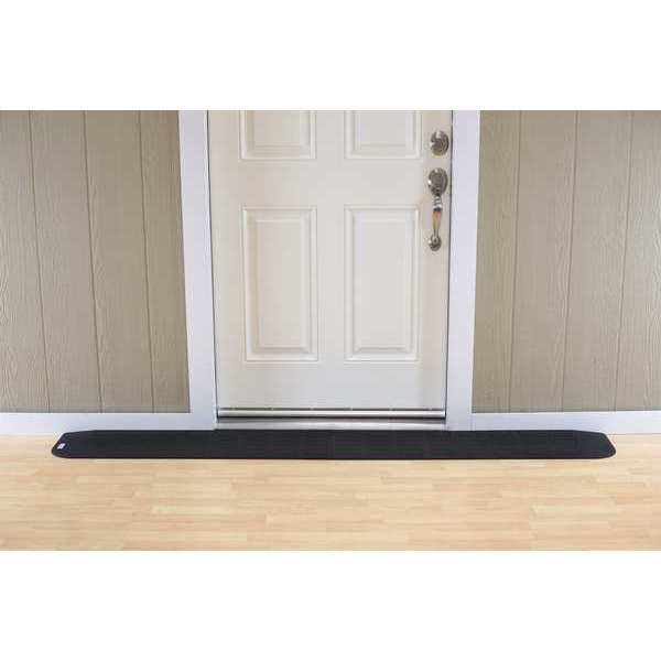 ADA Compliant Ramp, Matte, Black, 18