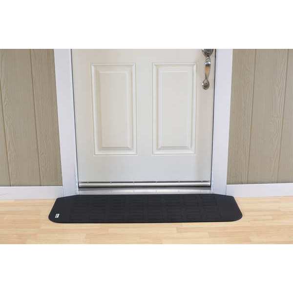 ADA Compliant Ramp, Matte, Black, 19