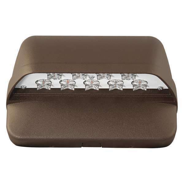 LED Wall Pack, 17W, 2100 lm, 5-1/4