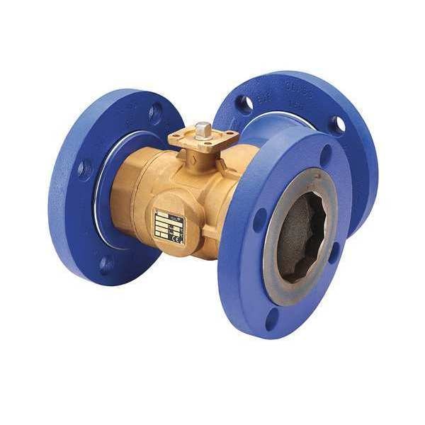 Control Ball Valve, 3-Way, 208 Coefficient