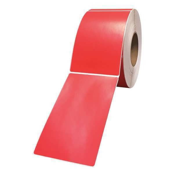 Label, Red, 6