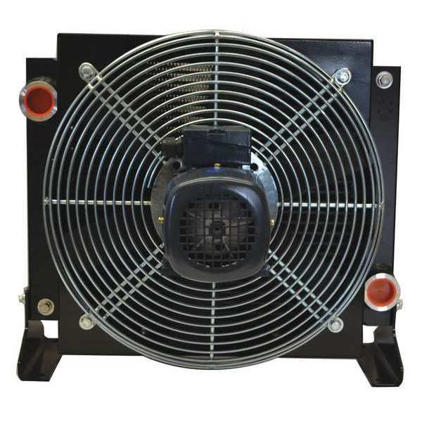 Forced-Air Bypass Oil Cooler, 25PSI, 1/4HP
