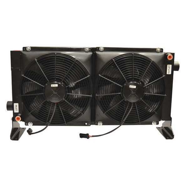 Forced-Air Bypass Oil Cooler, 60PSI, 29A